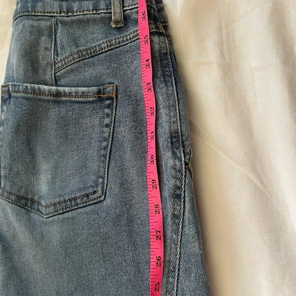 BALLOON Women's Blue Jeans with Pink Stripe - Picture 9 of 14